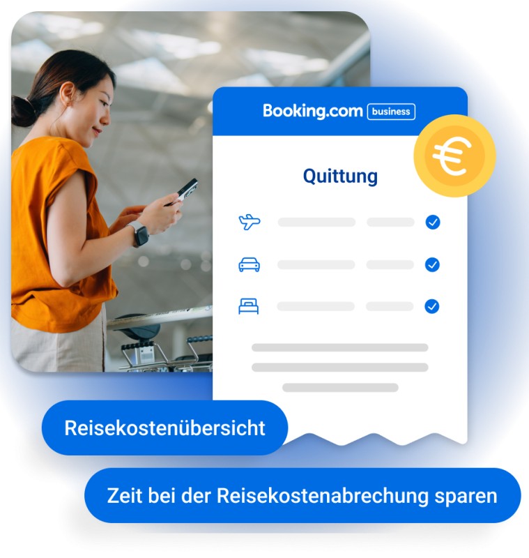 Behalten Sie die Kontrolle
über Ihre Geschäftsreisekosten
