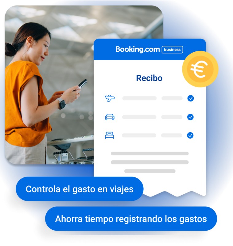 Mantén el control
de tus gastos de viajes de trabajo