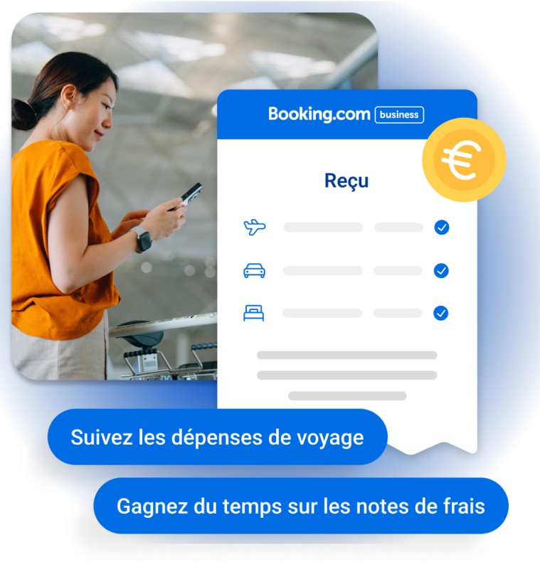 Contrôlez vos dépenses
liées aux voyages d’affaires