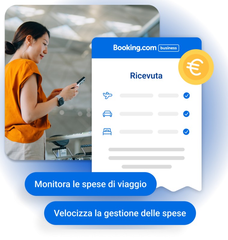 Tieni sotto controllo
le spese dei viaggi di lavoro