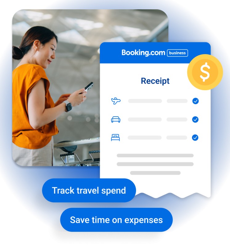 Stay in control of your
business travel expenses