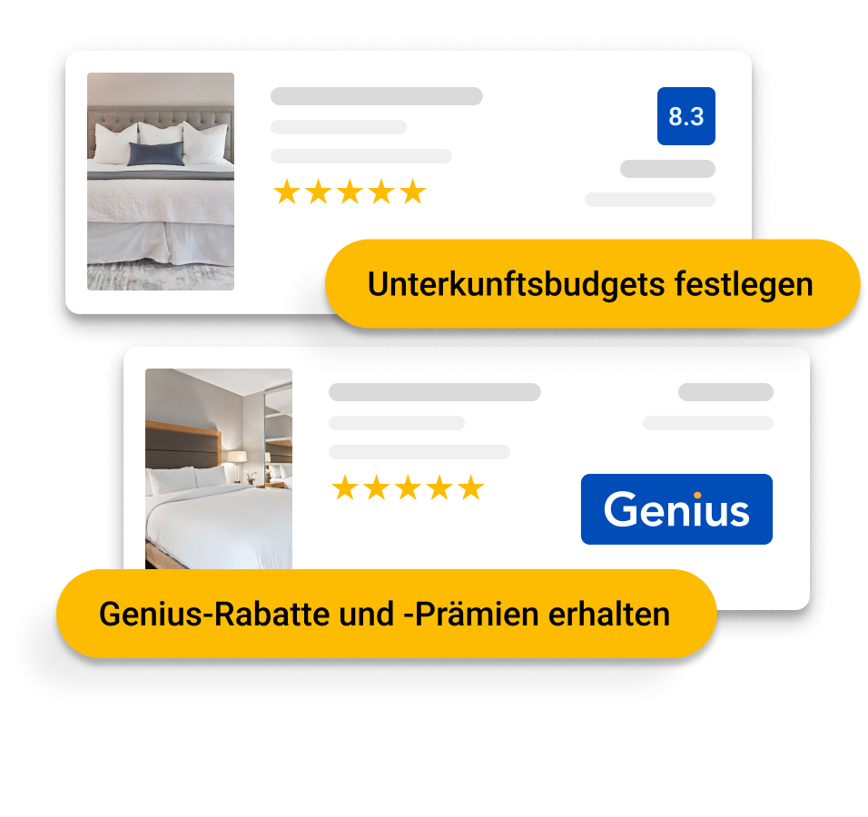 Einsparungen und Pr&auml;mien helfen Ihnen, Ihr Gesch&auml;ftsreise-Budget besser zu nutzen