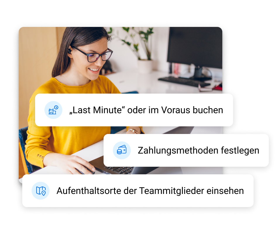 Mit reibungslosem Reisemanagement
sind Sie immer einen Schritt voraus