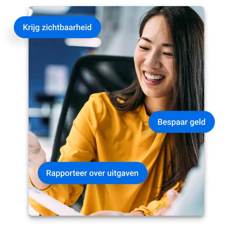 Toezicht op en kostenbeheersing van zakenreizen
voor financiële teams