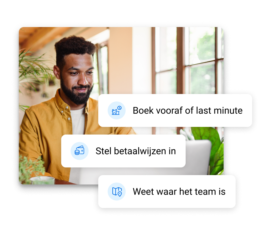 Blijf een stap voor met naadloos
teambeheer